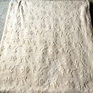 King Size Chenille fuzzy blanket